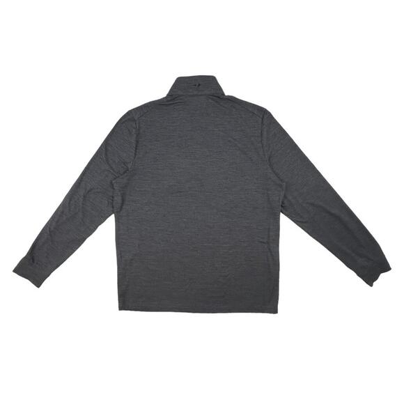 Grand Slam Golf Activewear Pullover Top Mens Medium Gray 1/4 Zip Long Sleeve - Picture 5 of 8